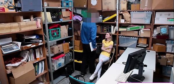  Shoplifting Sweety Catarina Gets Drilled